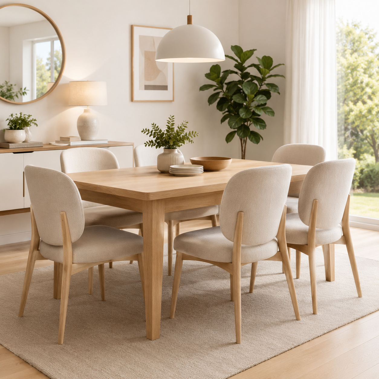 Cómo elegir el comedor perfecto según el tamaño de tu hogar