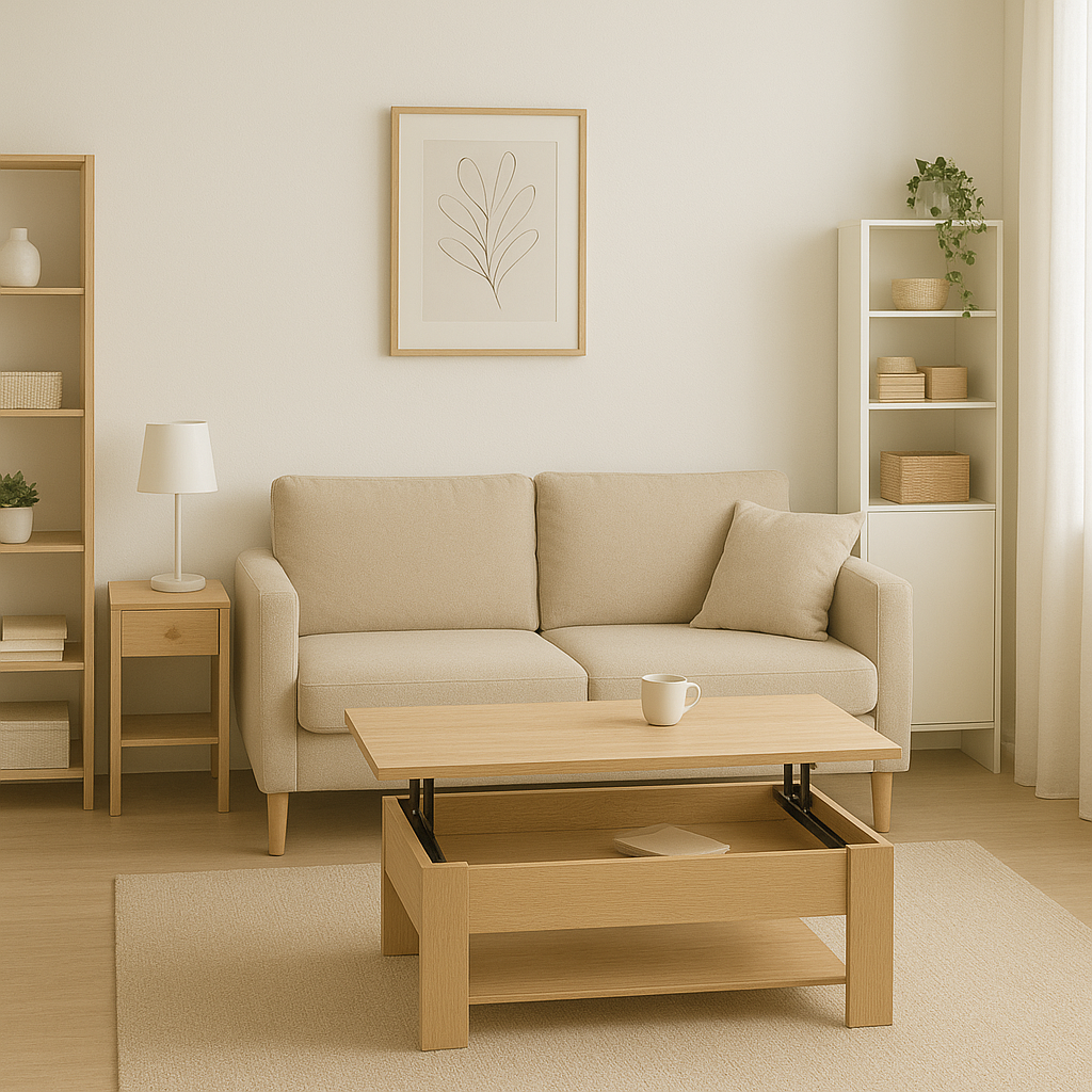 Guía para elegir el mobiliario ideal cuando tienes poco espacio