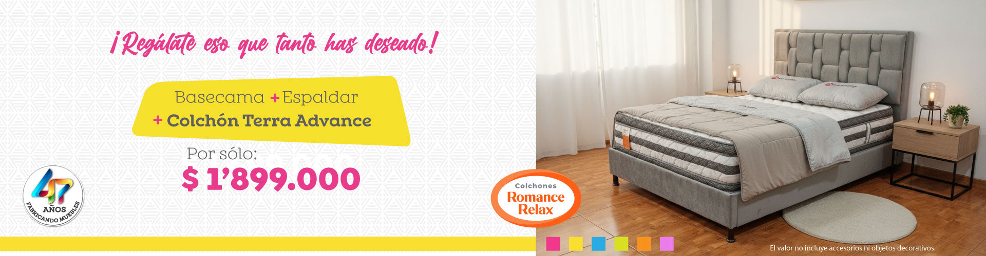 Combo  con Basecama y Colchon Terra Advance