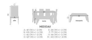 Comedor Diver 6 Puestos
